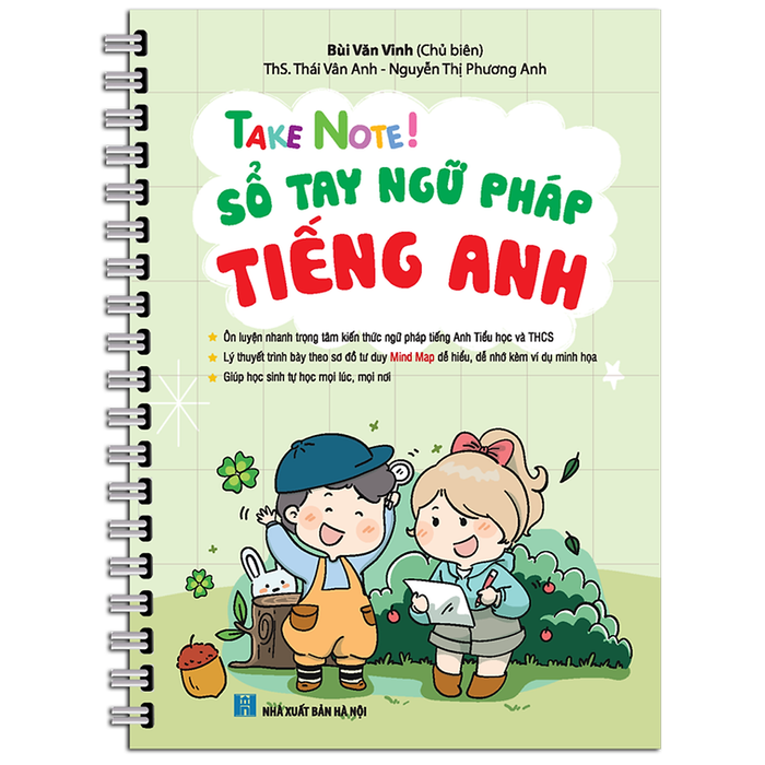 Take Note ! Sổ Tay Ngữ Pháp Tiếng Anh (Gáy Lò Xò)