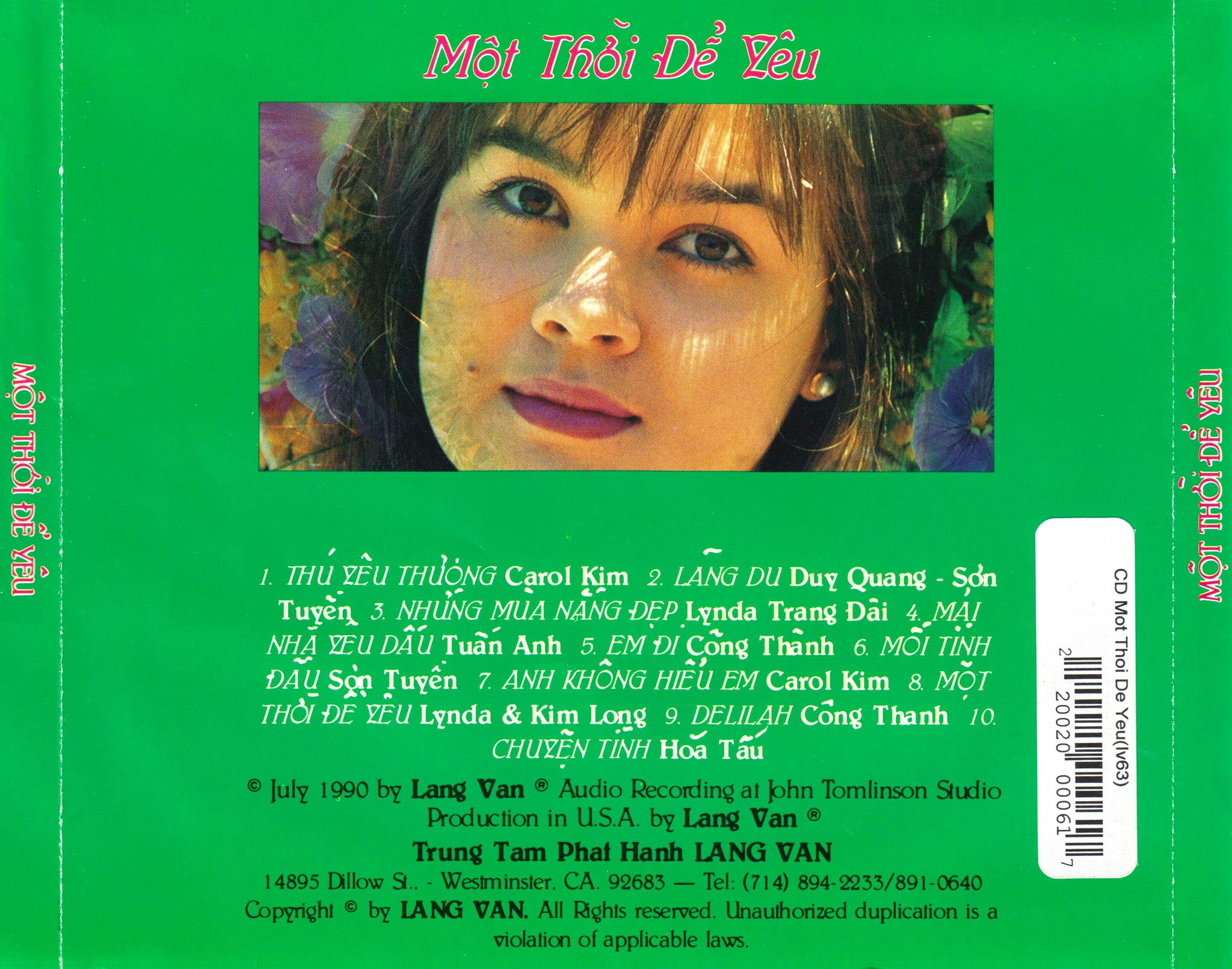 Một thời để yêu (Làng Văn CD 64)