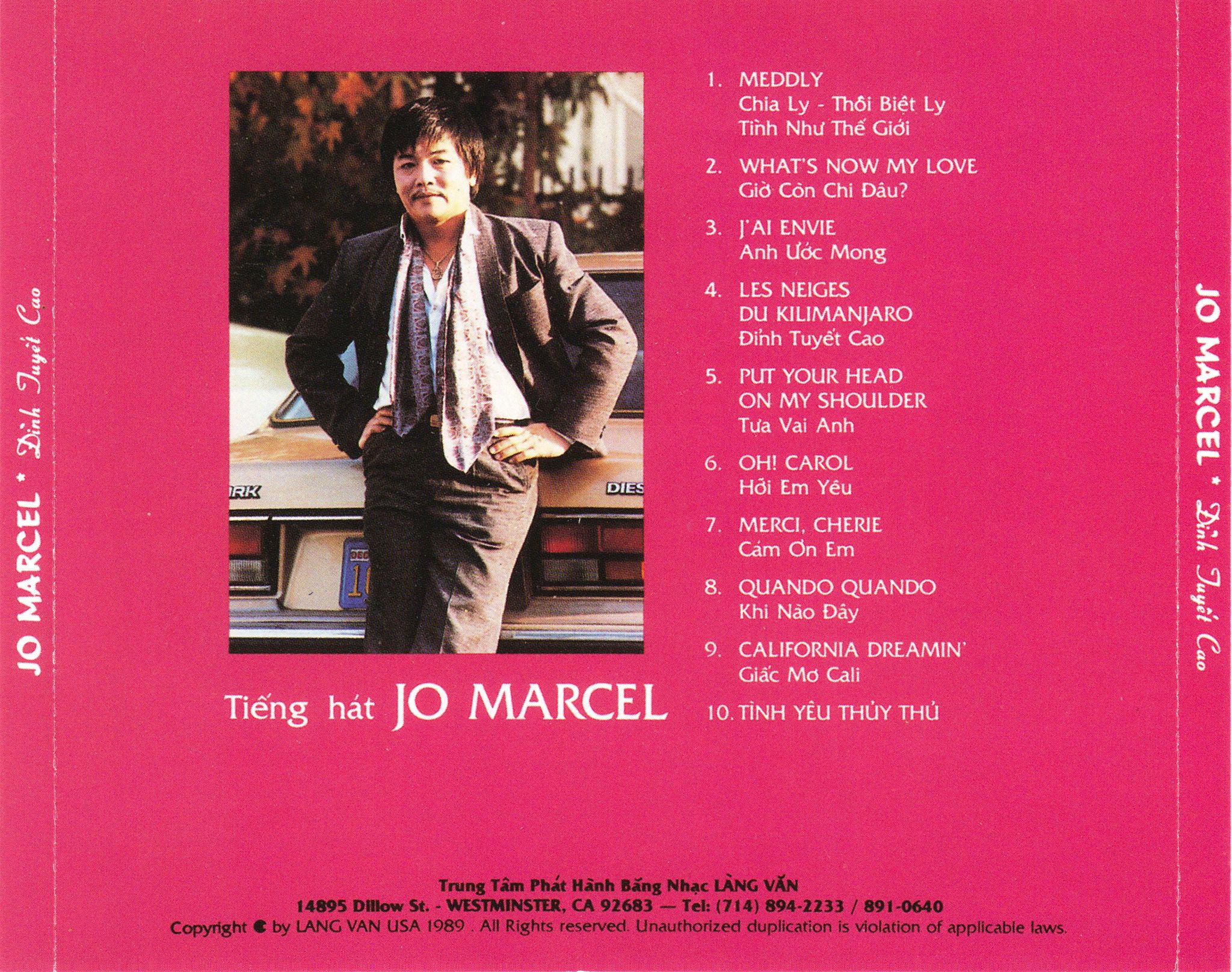 Đỉnh tuyết cao- Tiếng hát Jo marcel (Làng Văn CD)