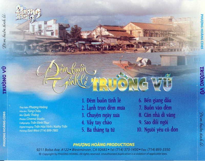 Trường Vũ – Đêm buồn tình lẻ