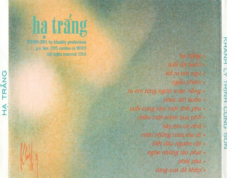 Khánh Ly – Hạ trắng