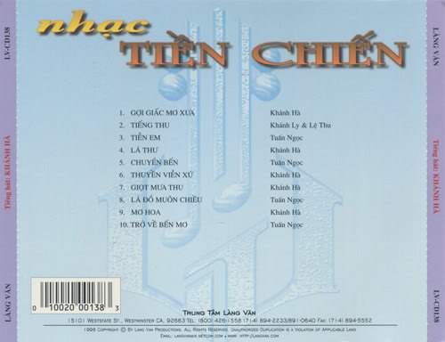 Nhạc tiền chiến 1 (Làng Văn CD 138)