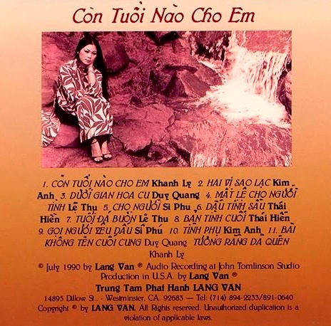 Còn tuổi nào cho em (Làng Văn CD 65)