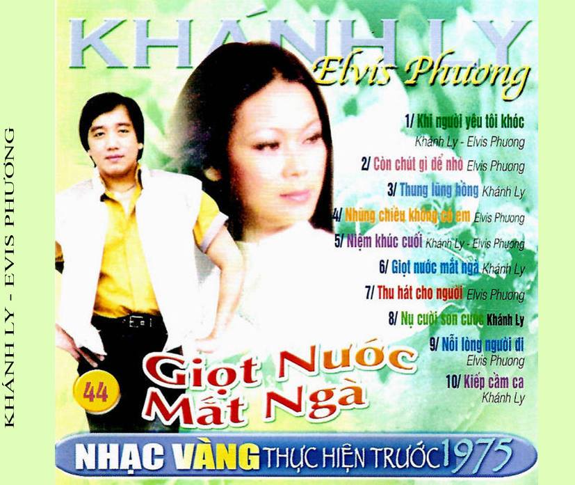 Giọt nước mắt ngà – Khánh ly_ Elvis Phương- trước 1975