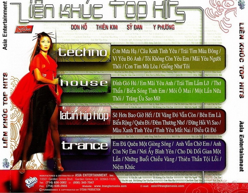 Liên khúc top hits- Đon hồ- Thiên Kim- Sỹ Đan- Y Phương (asia 215)