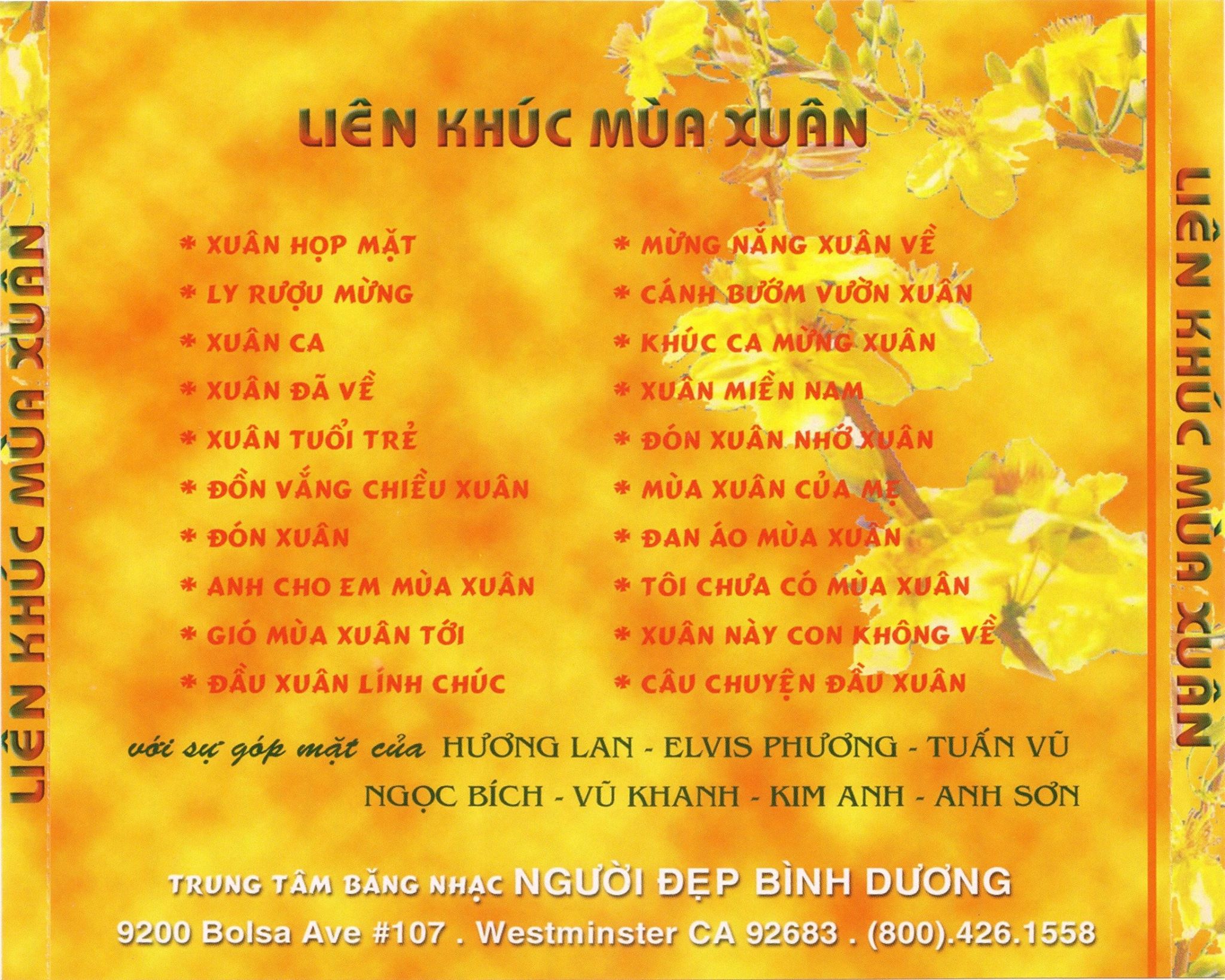 Liên khúc mùa xuân (NDBD)