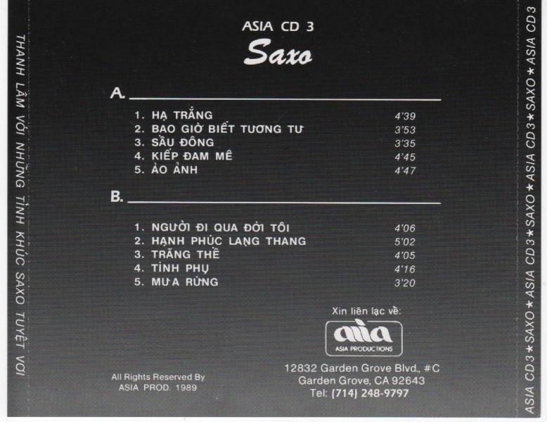 Thanh Lâm – Saxo – 1989 (asia3)