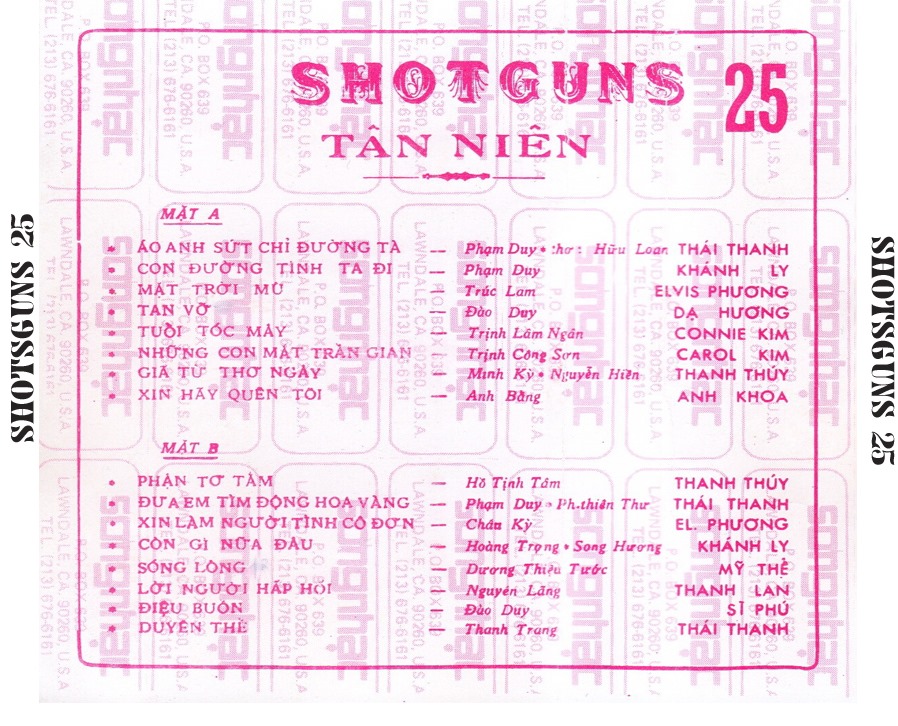 Shotguns 25- tân niên ( 2cd)