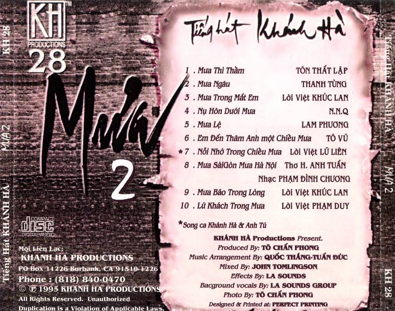 Khánh Hà – Mưa 2