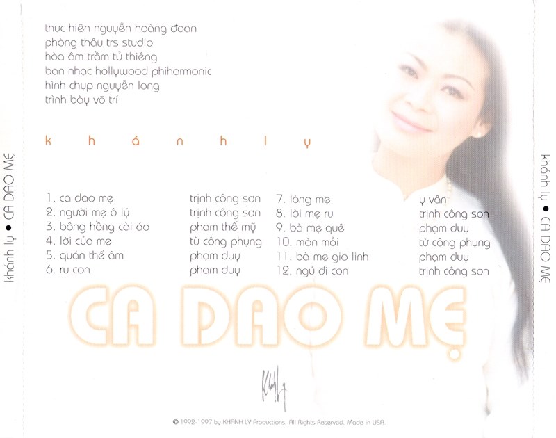 Ca dao mẹ – Khánh Ly