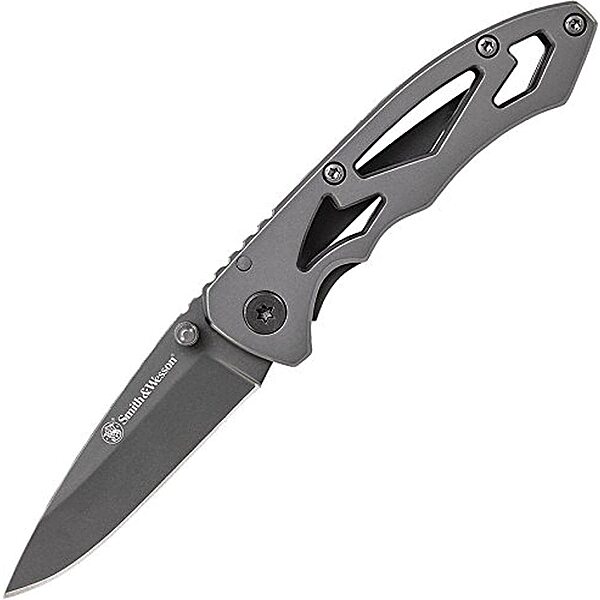 Smith & Wesson 5.4" High Carbon Stainless Steel Con dao gấp lại