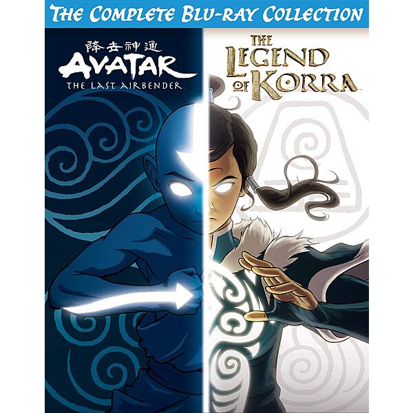 Avatar The Last Airbender & Legend of Korra Complete Series Collection (Blu-ray)