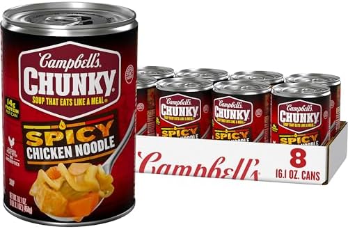 8-Pack 16.1-Oz Campbell's Chunky Spicy Chicken