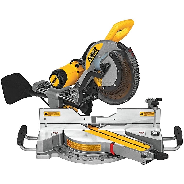 12" DEWALT 15-Amp Corded Double Bevel Sliding Compound Miter Saw