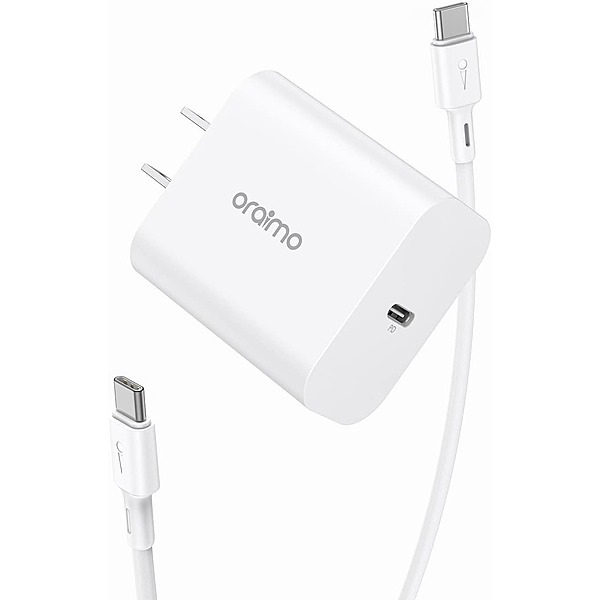 Bộ sạc USB-C Oraimo 20W + Cáp sạc nhanh USB-C 5' 60W