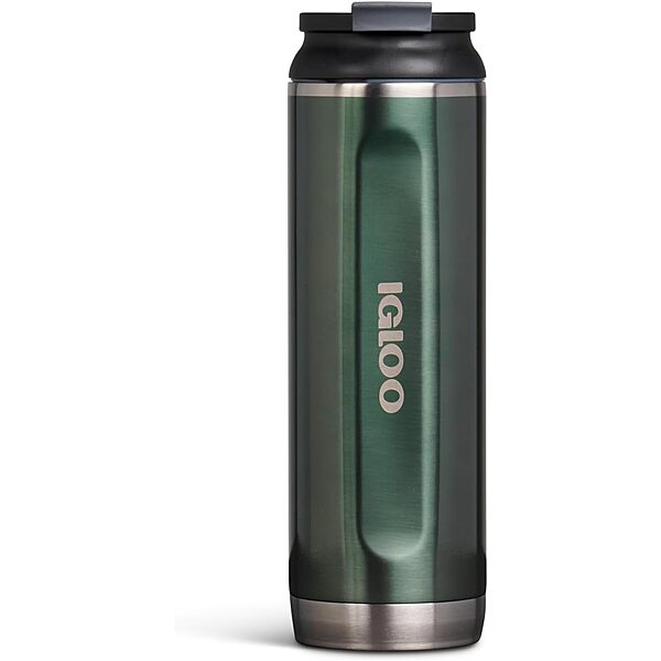 20Oz Igloo Stainless Steel Tumbler w/ Flip ‘ Sip’ Lid (verous)