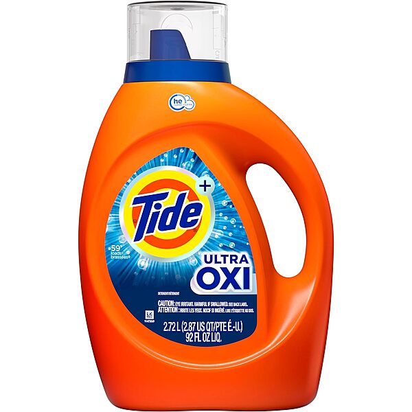 Xà phòng giặt dạng lỏng 92-Oz Tide (Nhiều loại) + Tín dụng Amazon $ 2,20