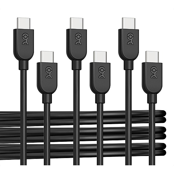 3Pack Vật chất Bàn phím USB 6-C để USB-C sạc