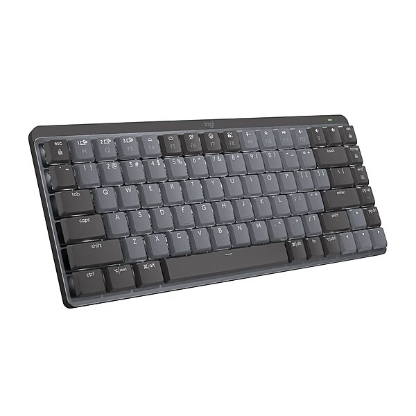 Bàn phím được chiếu sáng không dây mini cơ học Logitech MX (Công tắc tuyến tính)