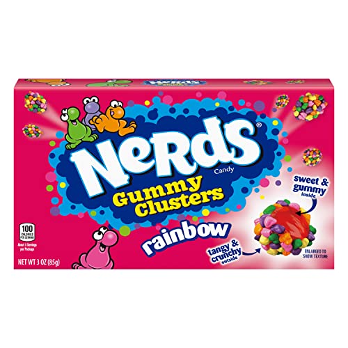 12 gói kẹo dẻo 3-Oz Nerds Kẹo dẻo (Cầu vồng)