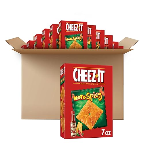 $20,27 /w S&S: Bánh quy phô mai Cheez-It, nóng và cay, hộp 5,25 pound (12 hộp)