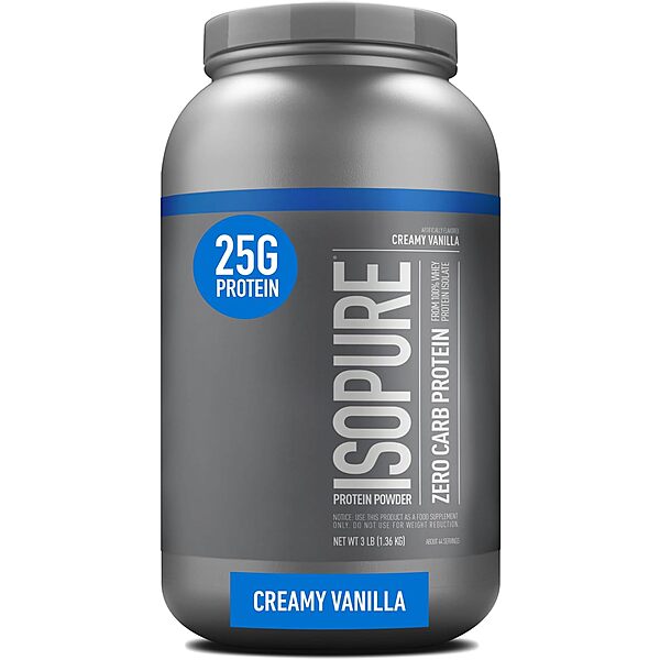 Bột Protein Isopure 3-lb Isopure Whey Isolate (Kem Vani)