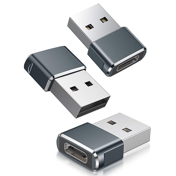 Bộ 3 Bộ chuyển đổi USB A sang USB C Basesailor