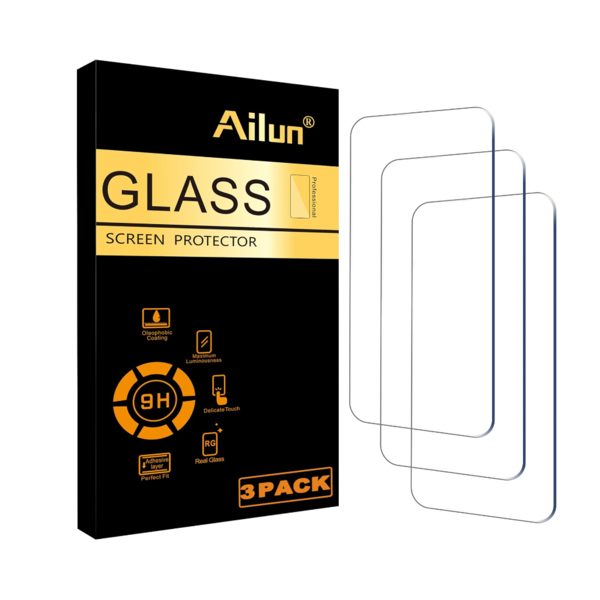 Bộ bảo vệ màn hình và ống kính Ailun Glass nhiều gói cho dòng iPhone 12/13/14/15