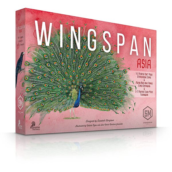 Trò chơi bảng chiến lược mở rộng Wingspan Châu Á