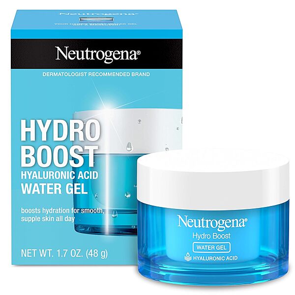 1. 7-Oz Neutrogena Hydro Boost Hydluronic Water Gel Face Moisturzer