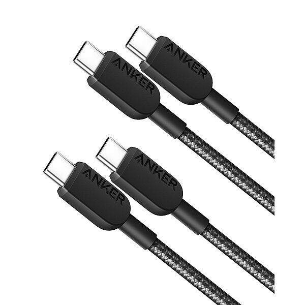 2-Pack 3' Anker 310 USB C để USB C 60W briend sạc