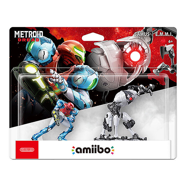 Bộ 2 nhân vật Nintendo Metroid Dread amiibo (Samus + E.M.M.I.)