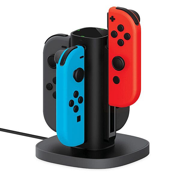 TALK WORKS Đế sạc Joy-Con cho bộ điều khiển chơi game Nintendo Switch (Đen)