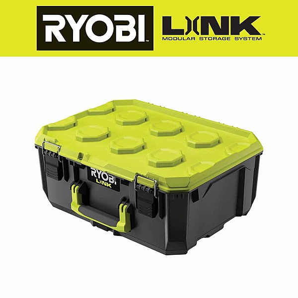 Hộp công cụ trung bình RYOBI LINK + Hộp công cụ tổ chức mô-đun 6 ngăn nhỏ gọn