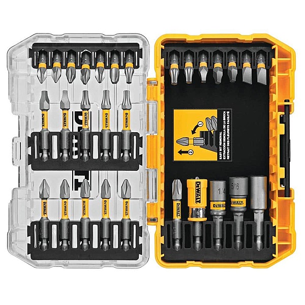 Bộ tuốc nơ vít DeWALT MAXFIT 30 chiếc kèm hộp đựng