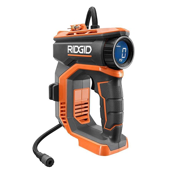 Máy bơm hơi kỹ thuật số Ridgid 18-Volt (Chỉ dành cho công cụ)