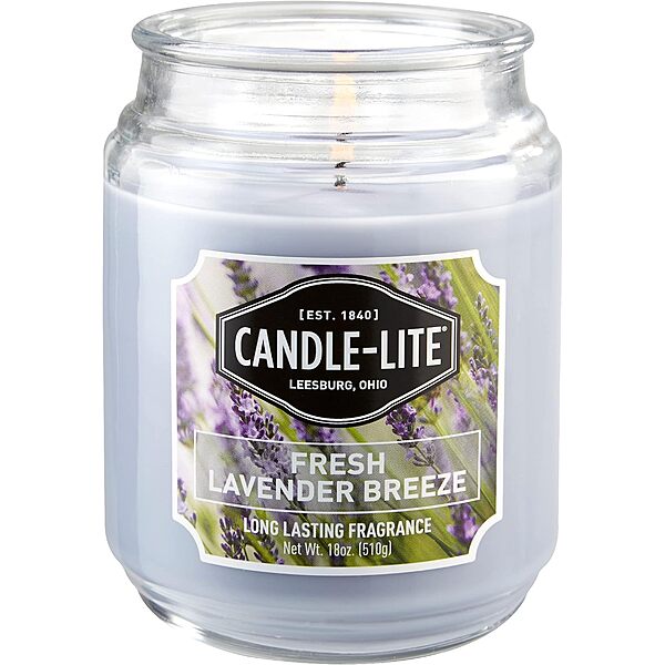 18-Oz Candle-Lite Scented mỗi ngày Amamical Cadle (Fresh Lavender Breeze)