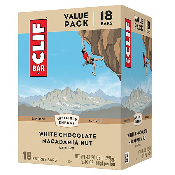 18-Ct 2.4-Oz Bar bar Ecifect Protein (Pla Macadamia trắng)