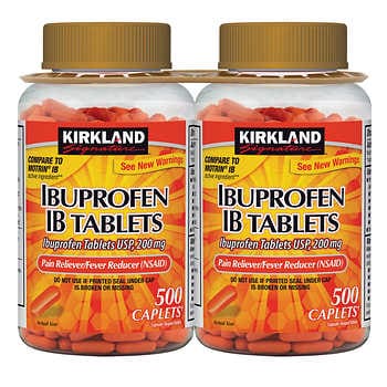 Kirkland Signature Ibuprofen IB, 200 mg, 1,000 Viên nén