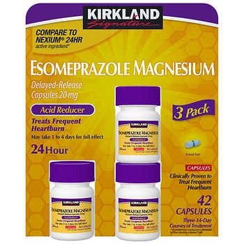 Kirkland Signature Esomeprazole 20 mg, 42 Viên nhộng