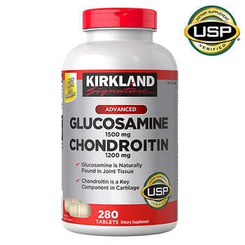 Kirkland Signature Glucosamine & Chondroitin, 280 Viên