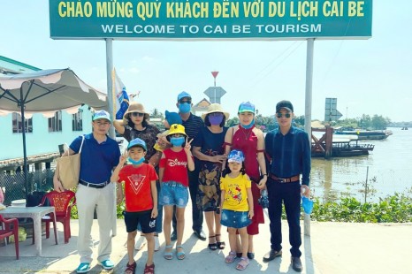 VF07: Tour Du Lịch Miền Tây 1 Ngày (Chợ Nổi Cái Bè - Kdl Vinh Sang )