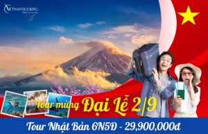 Tour Nhật Bản 6N5Đ Cung Đường Vàng: Narita – Tokyo – Phú Sĩ – Kyoto – Osaka