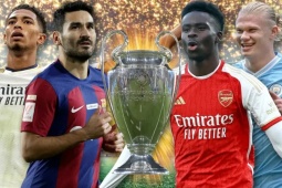 Xác suất bốc thăm vòng 1/8 Cúp C1: Man City dễ đụng PSG, Arsenal gặp khó