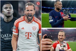 Harry Kane - Mbappe "gánh đội" ở Cúp C1, ứng viên Vua phá lưới dễ dừng bước sớm (Clip 1 phút Bóng đá 24H)