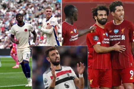 Nóng bảng xếp hạng Ngoại hạng Anh: Chelsea - Liverpool bay cao, MU rời top 10