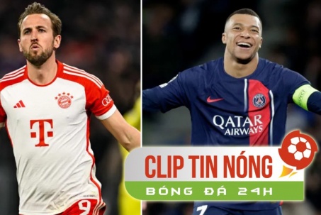 Harry Kane - Mbappe lập cú đúp, so kè quyết liệt Vua phá lưới Cúp C1 (Clip tin nóng Bóng đá 24H)