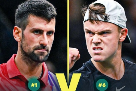 Trực tiếp tennis Paris Masters ngày 5: Tsitsipas đụng Khachanov, Djokovic gặp Rune