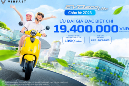 VinFast ưu đãi đặc biệt mùa hè - Evo200 Lite về giá 19,4 triệu đồng