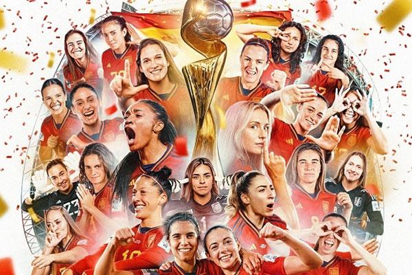 Đánh bại tuyển Anh, đội tuyển Tây Ban Nha vô địch World Cup nữ 2023